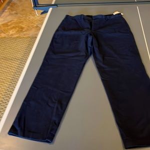 NWT Mens Navy Brooks Brothers Chino Pant size 36 W x 32 L